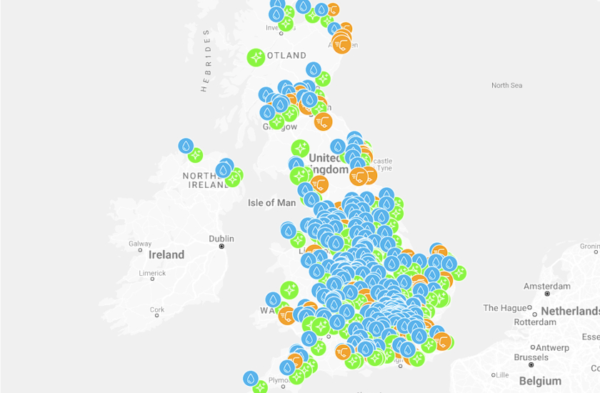 Pay at locations throughout the UK